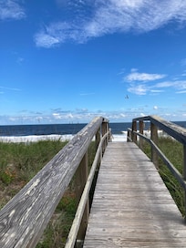 Walk to the sand