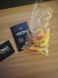 Gomitas de bienvenida