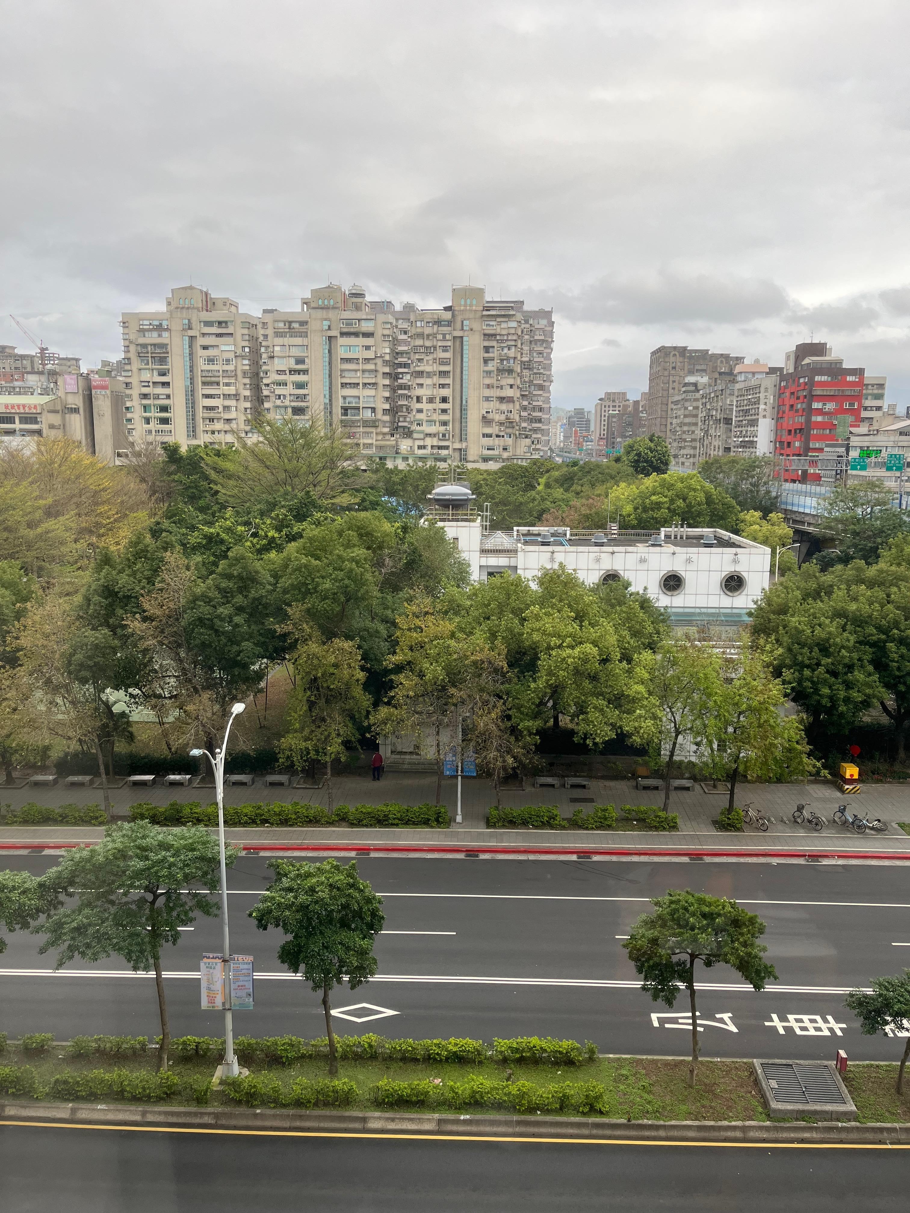 部屋から見えた景色