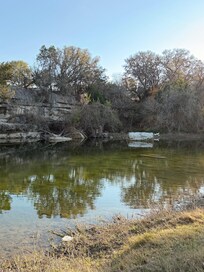 Creek side on the property