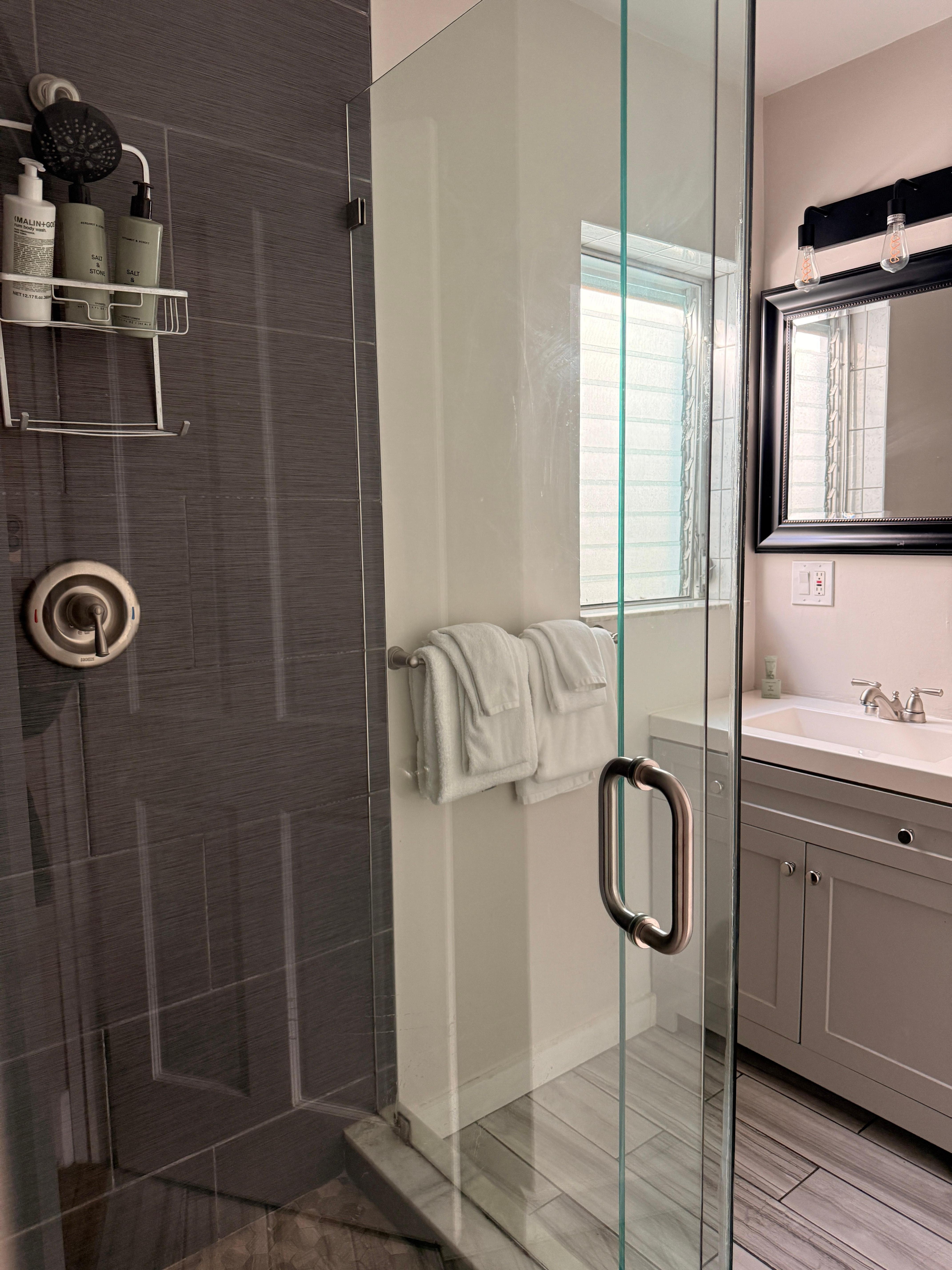 Bathroom with plenty of space