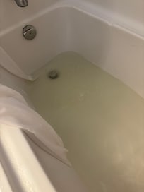 Clogged shower