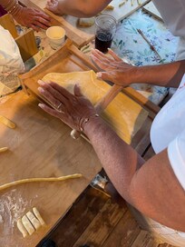 Pasta making class at Be Genuine Home Experience.