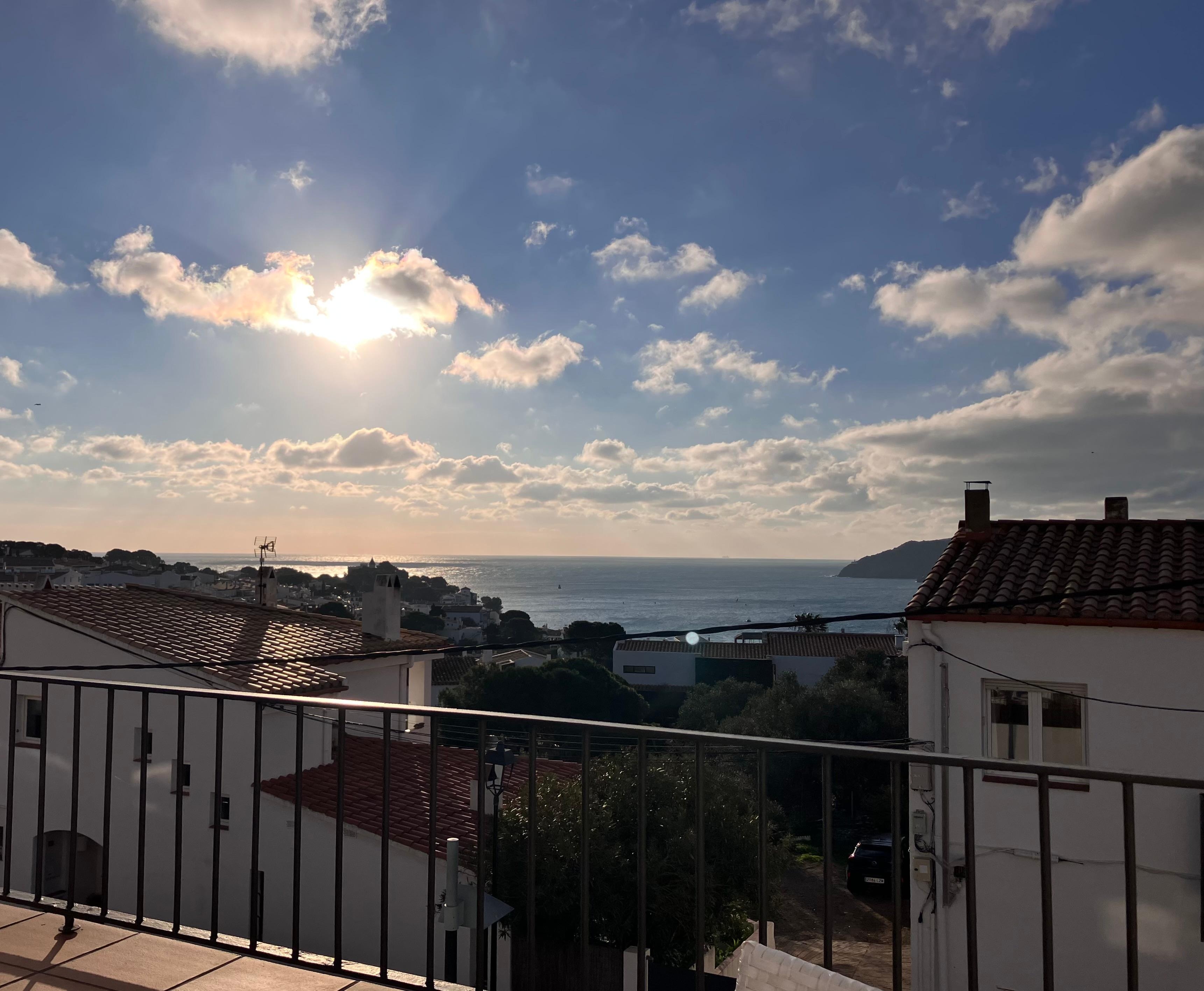 Vue depuis la terrasse 
