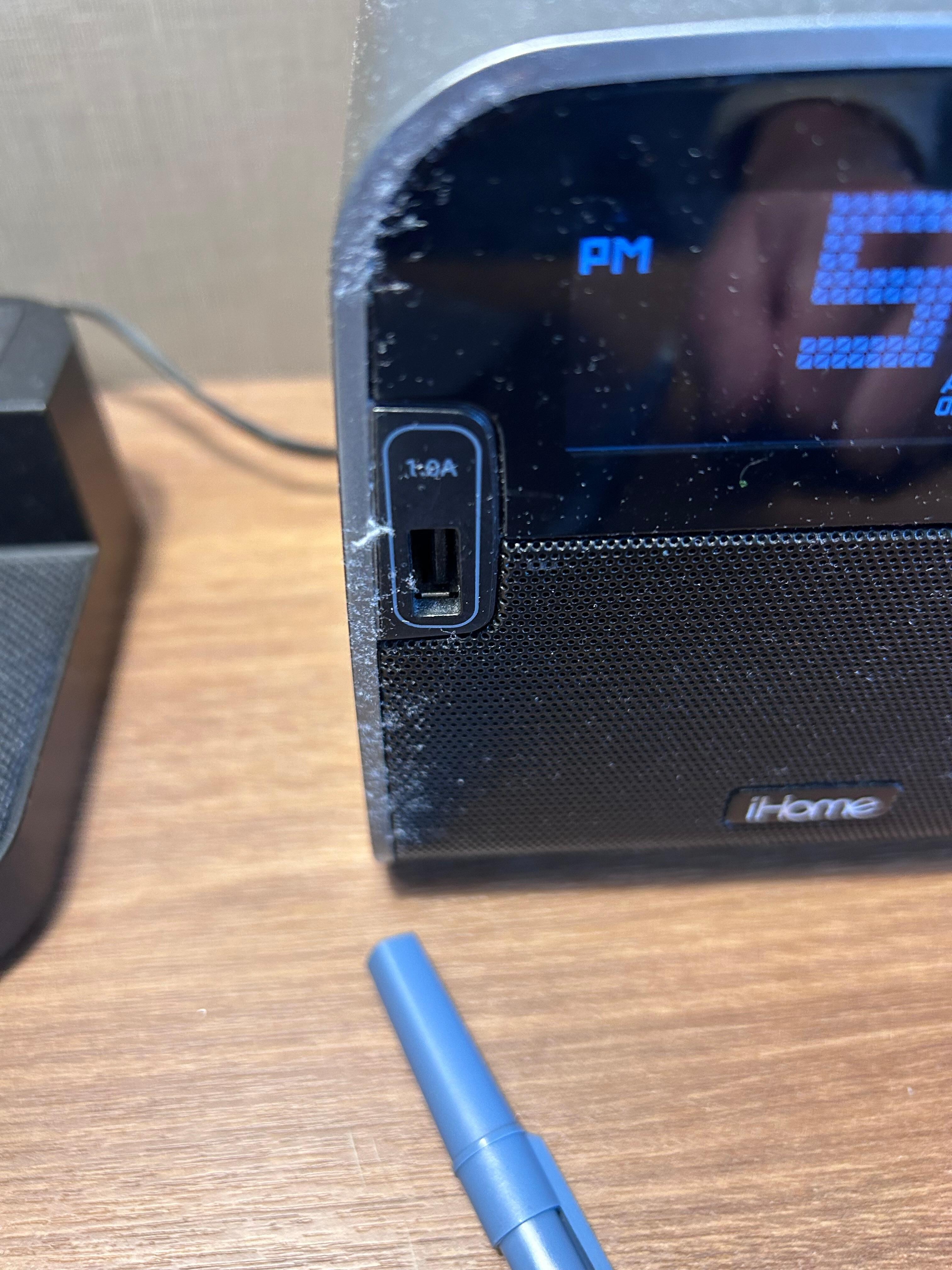 Clearly hasn’t been dusted or wiped off in a while.