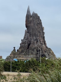 Volcano Bay, picture taken from my room.