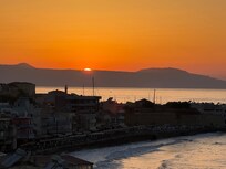 Sunset from our balcony