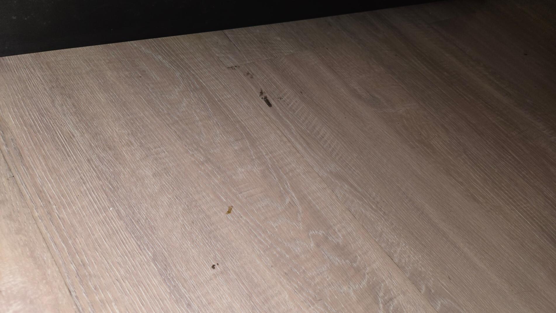 dirty floor