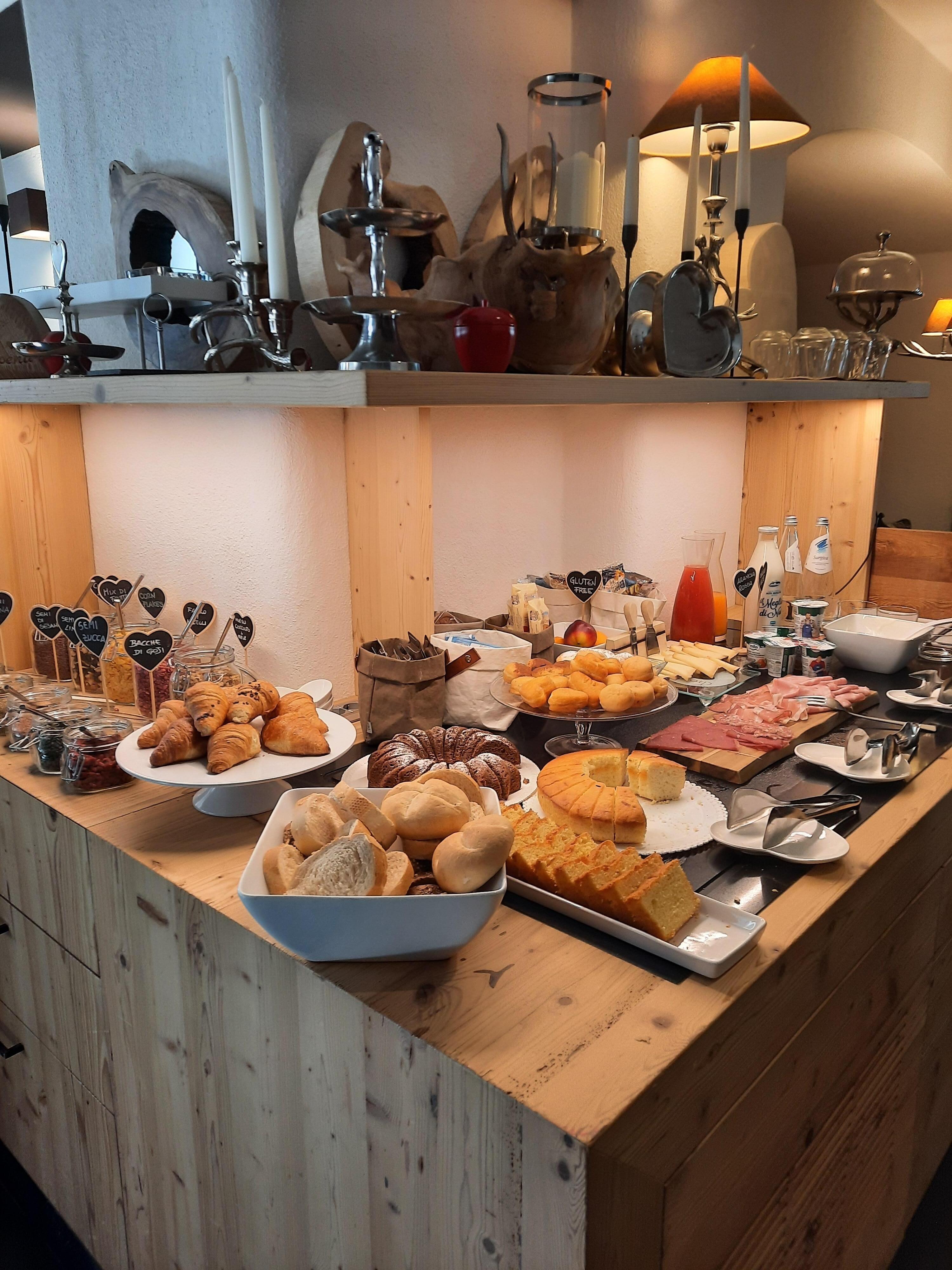 Buffet du petit déjeuner 