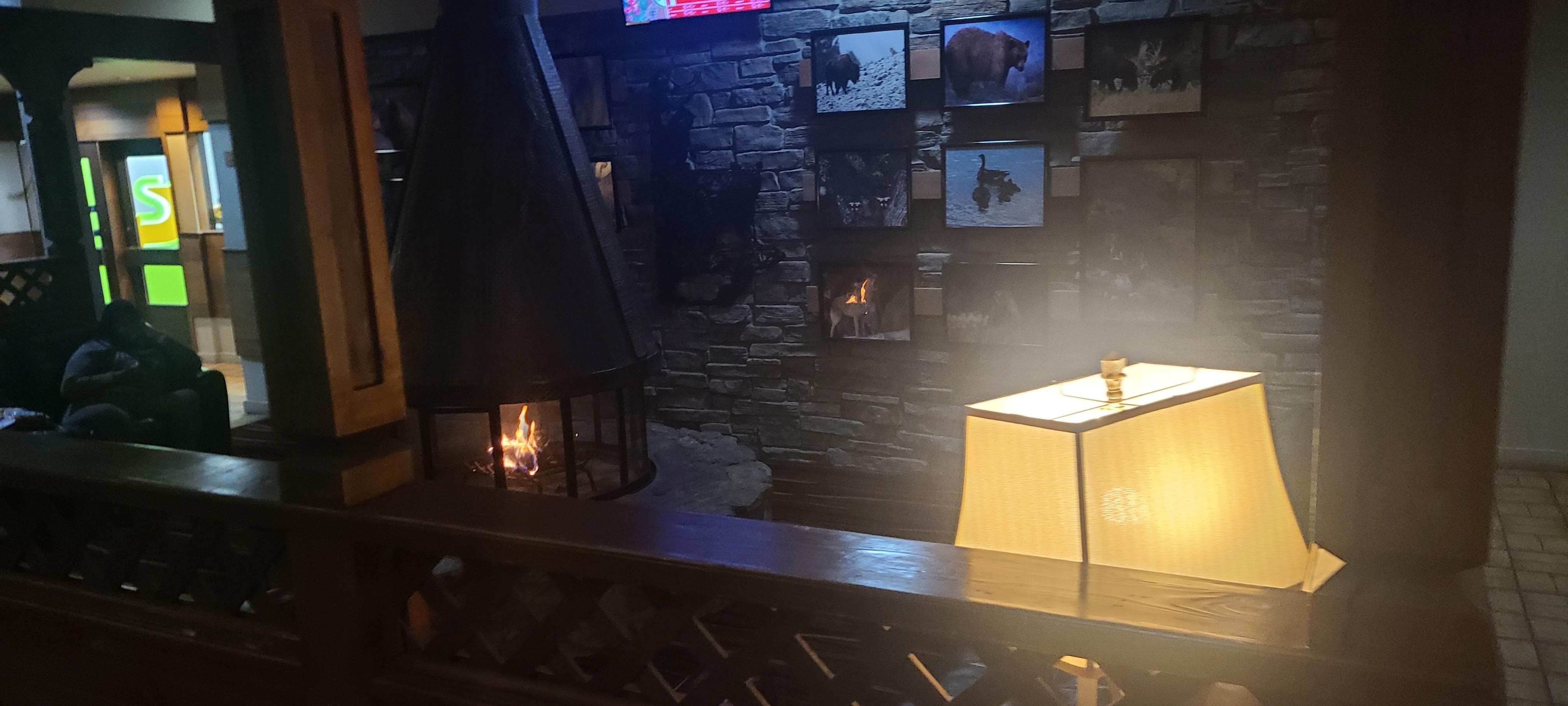 One of the sitting areas to relax. 