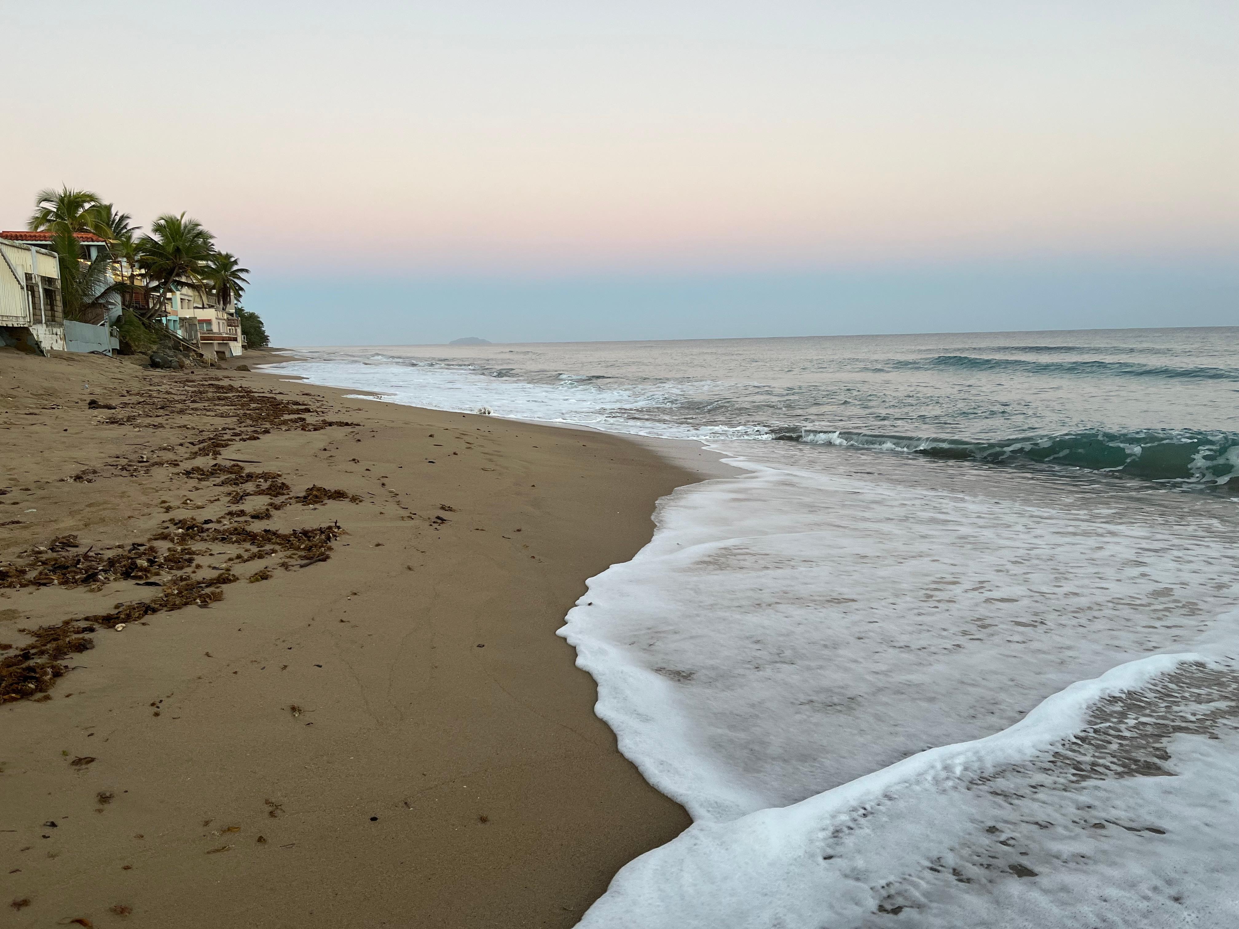 Sunrise toward Rincon