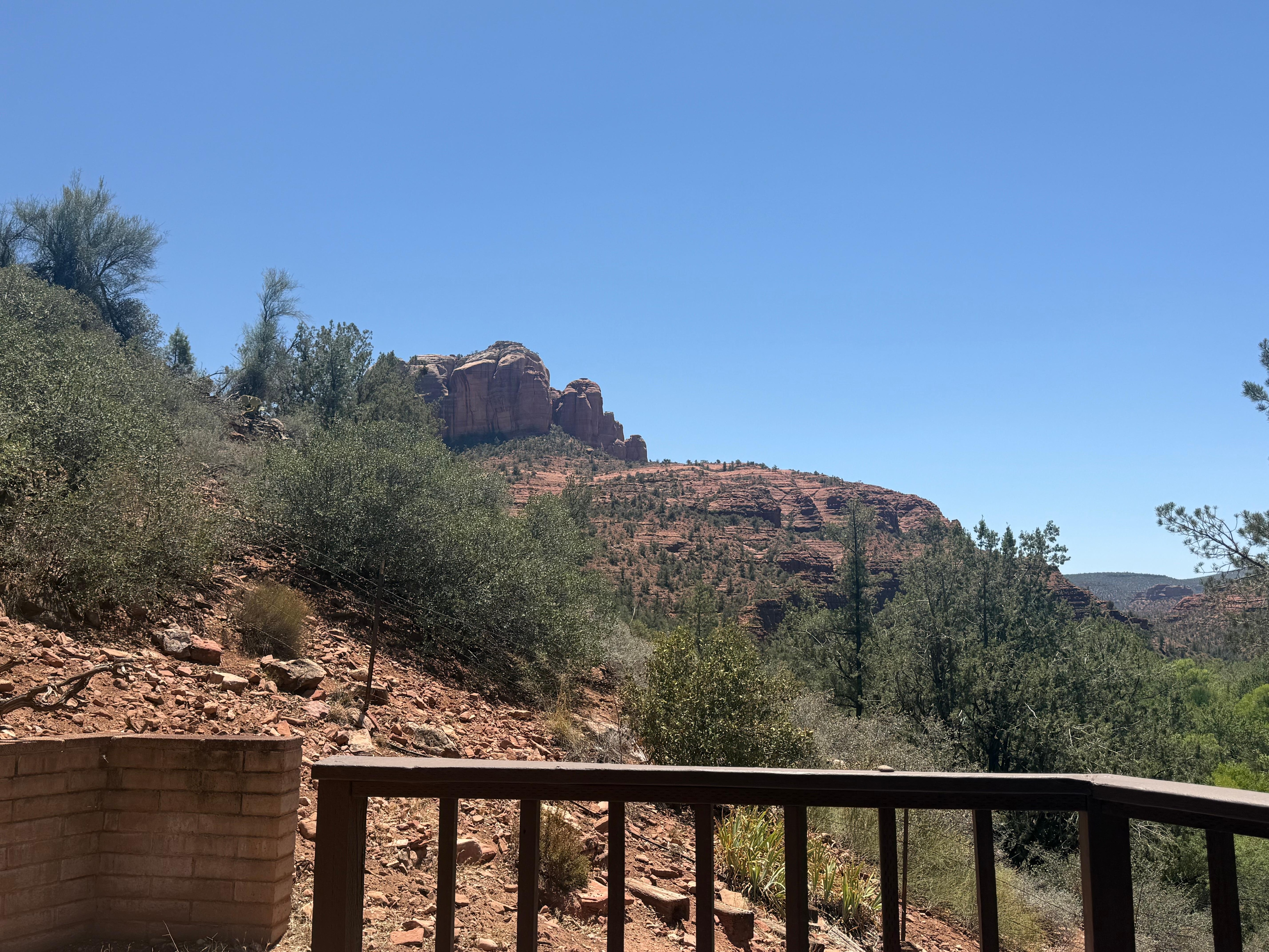   View from the porch!