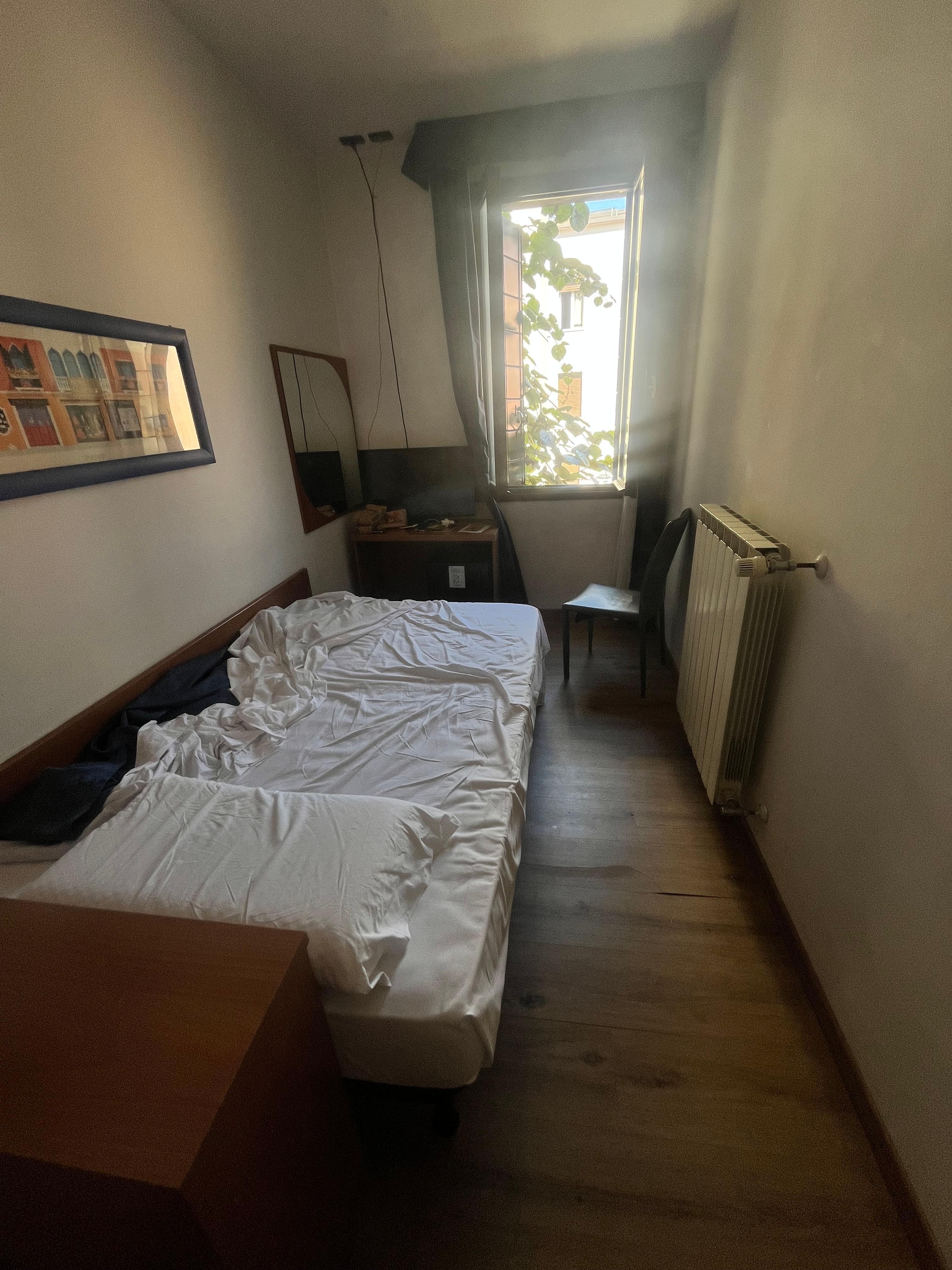 This was the room I was assigned to and where I stayed for three days while in Venezia Mestre.
