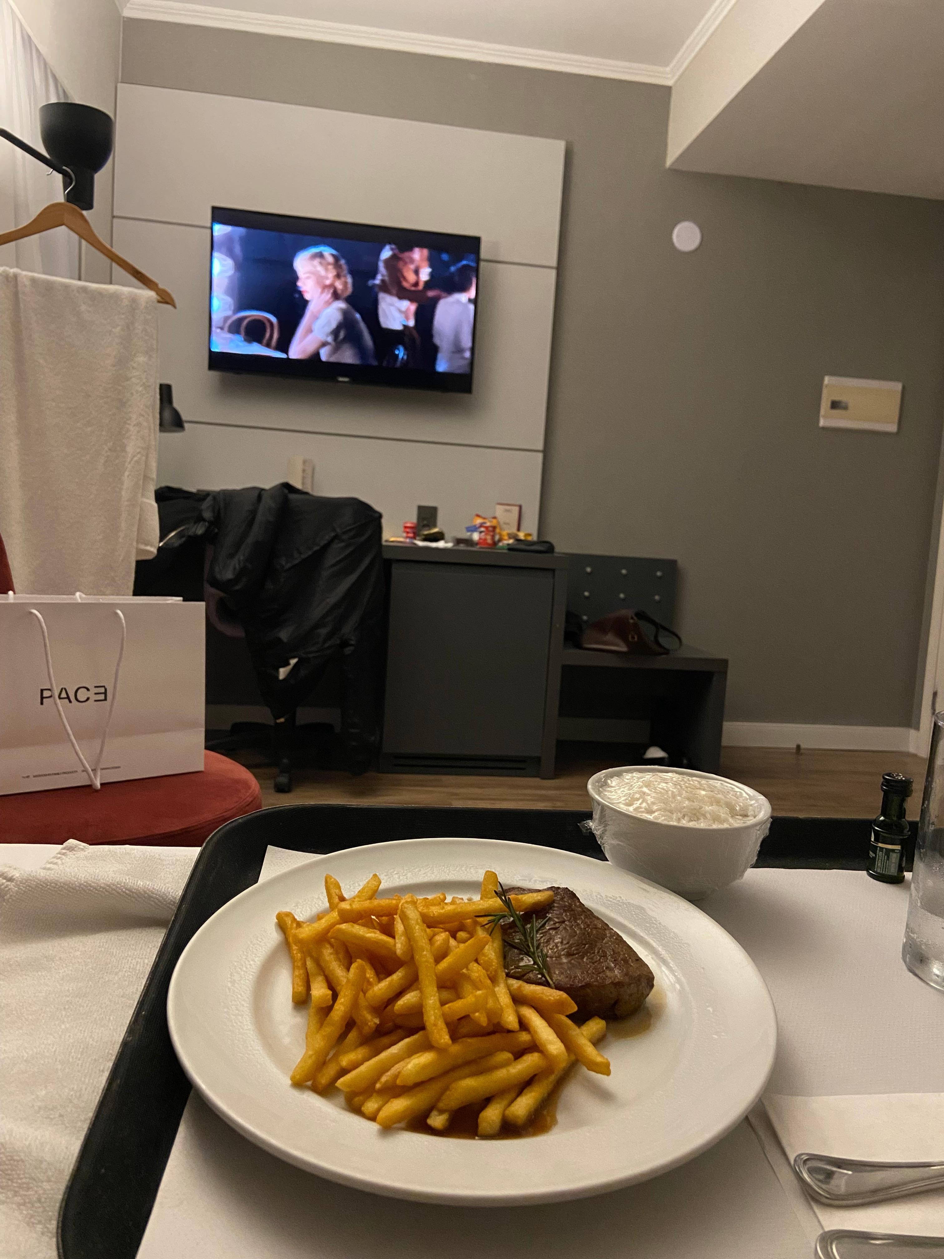 Comida saborosa e rápida 