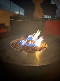 Firepit on the roof