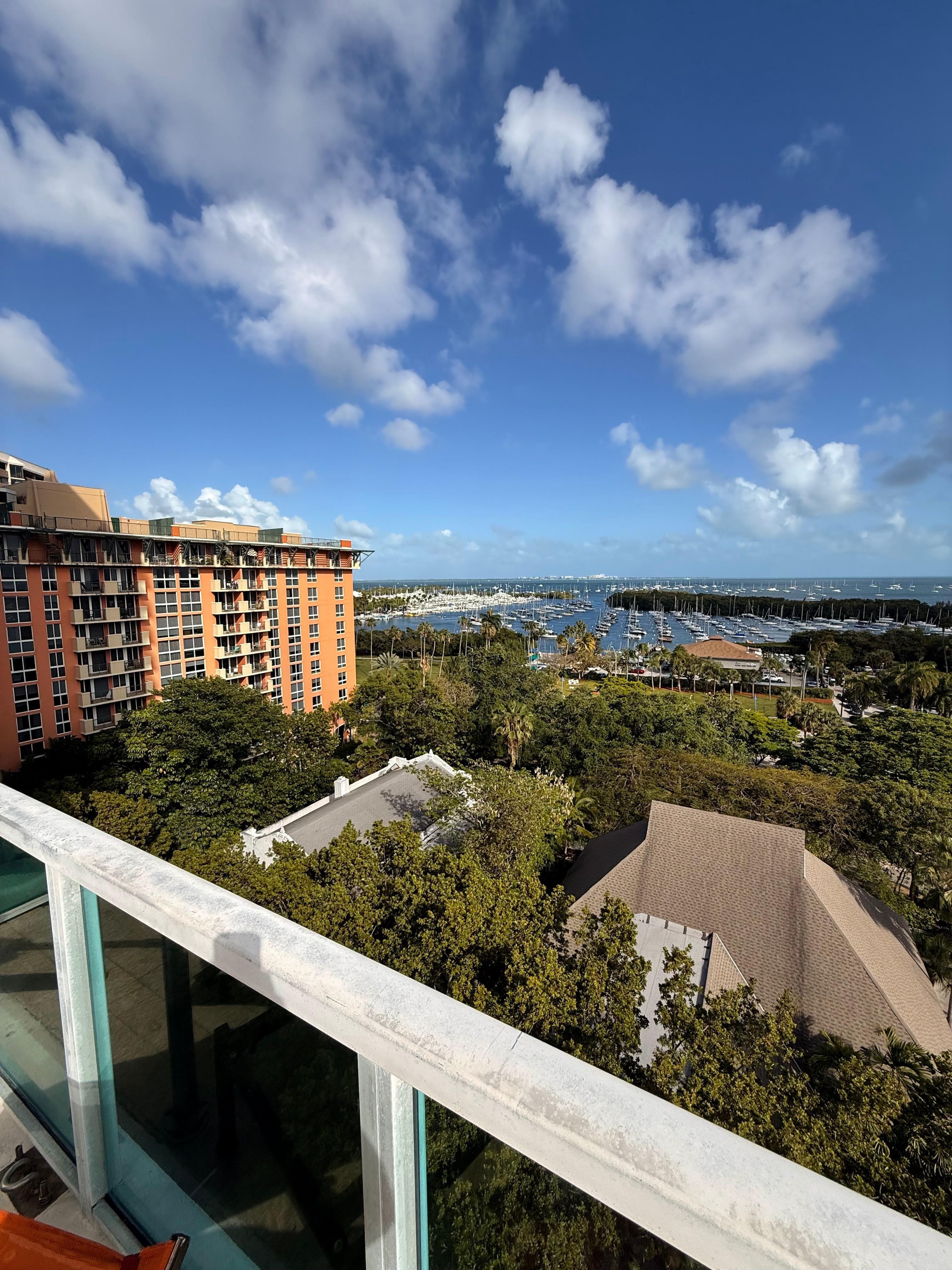 View of bay out by the pool