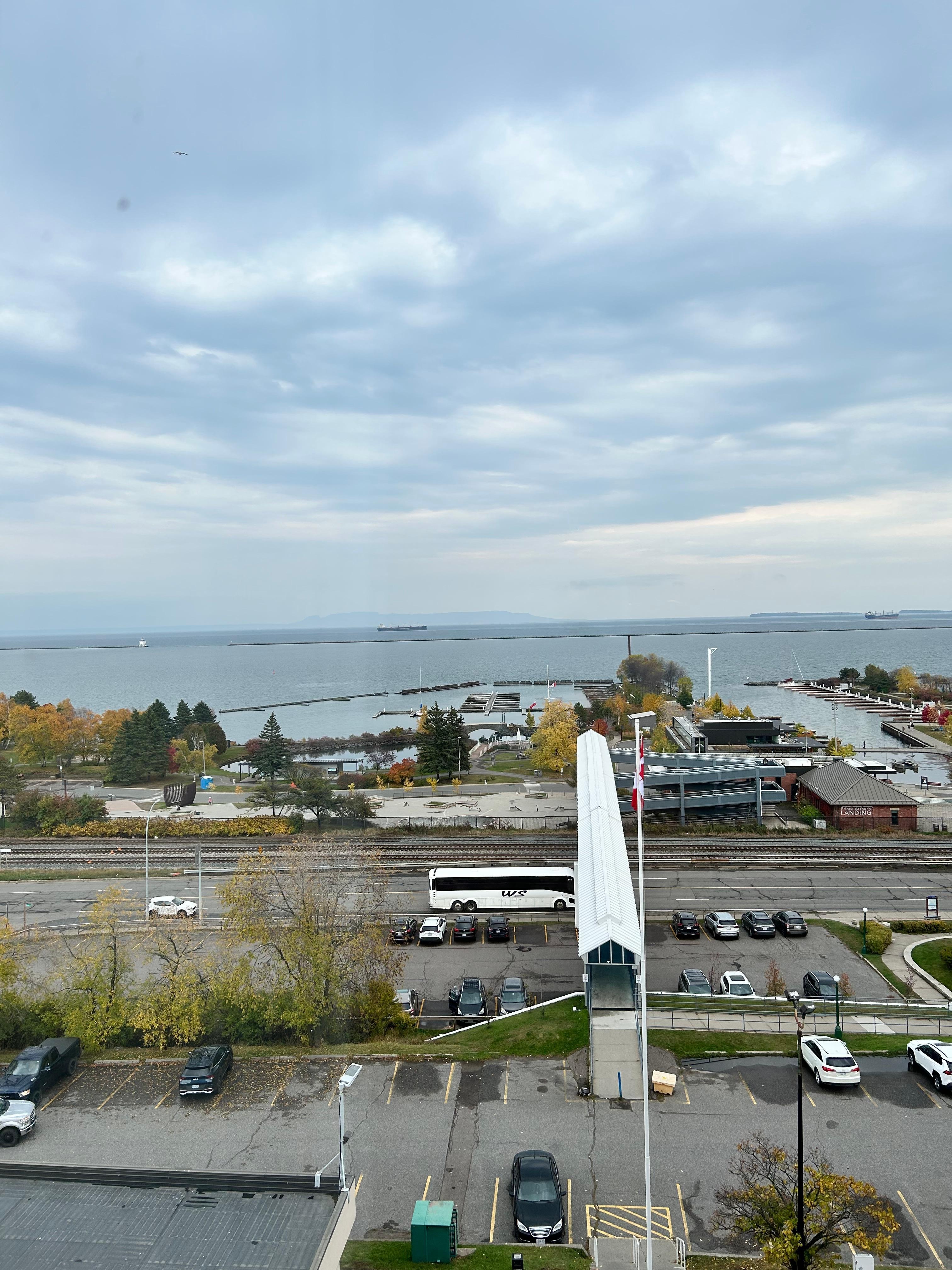 View of the Lake from our room