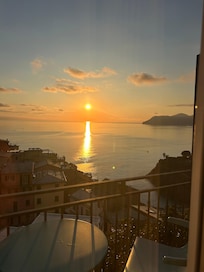 Sunset view from room