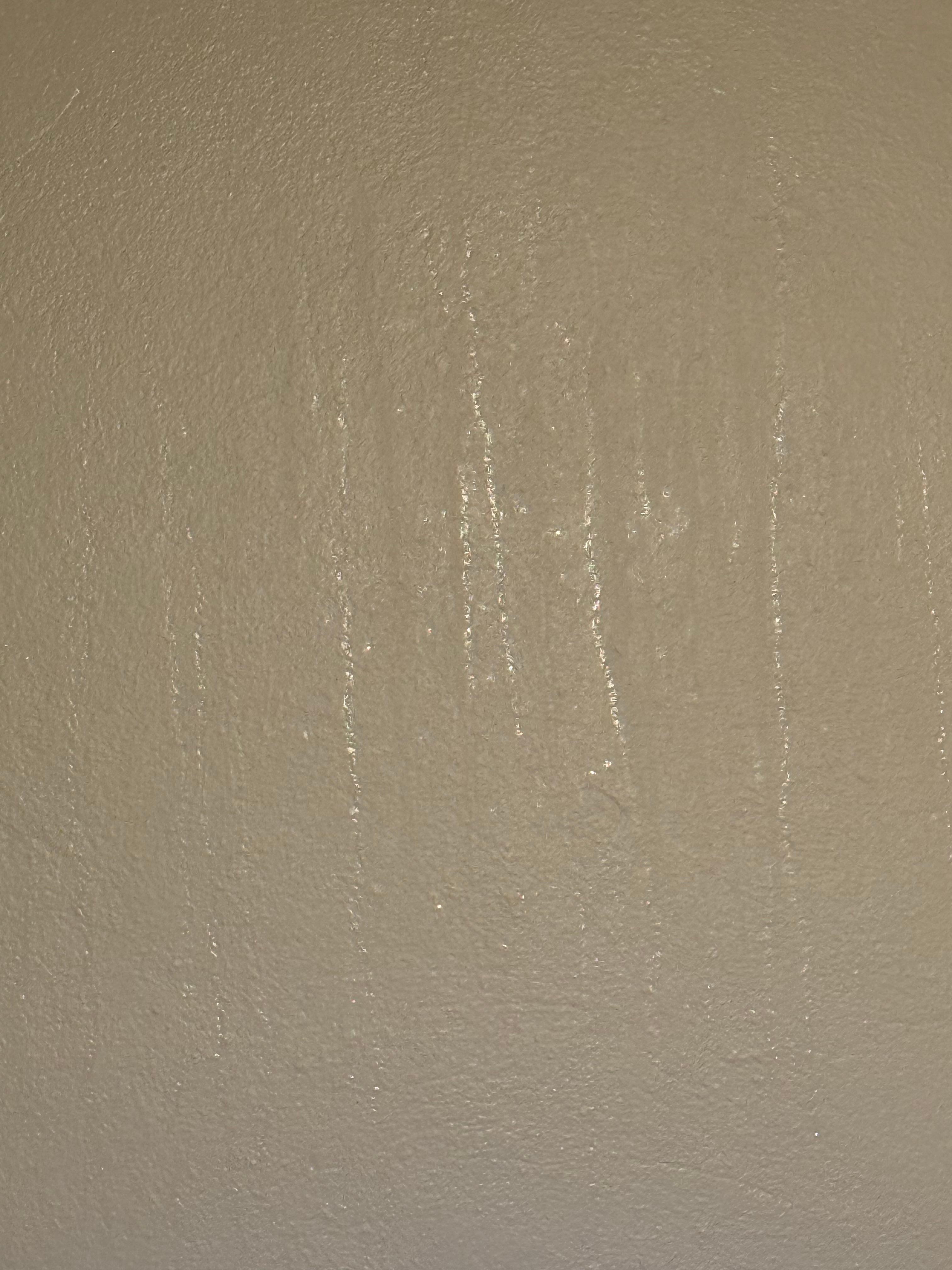 Water on the walls because humidity, inside the closet. Cloth will be damp, and wood doors wont slide to close the closet 