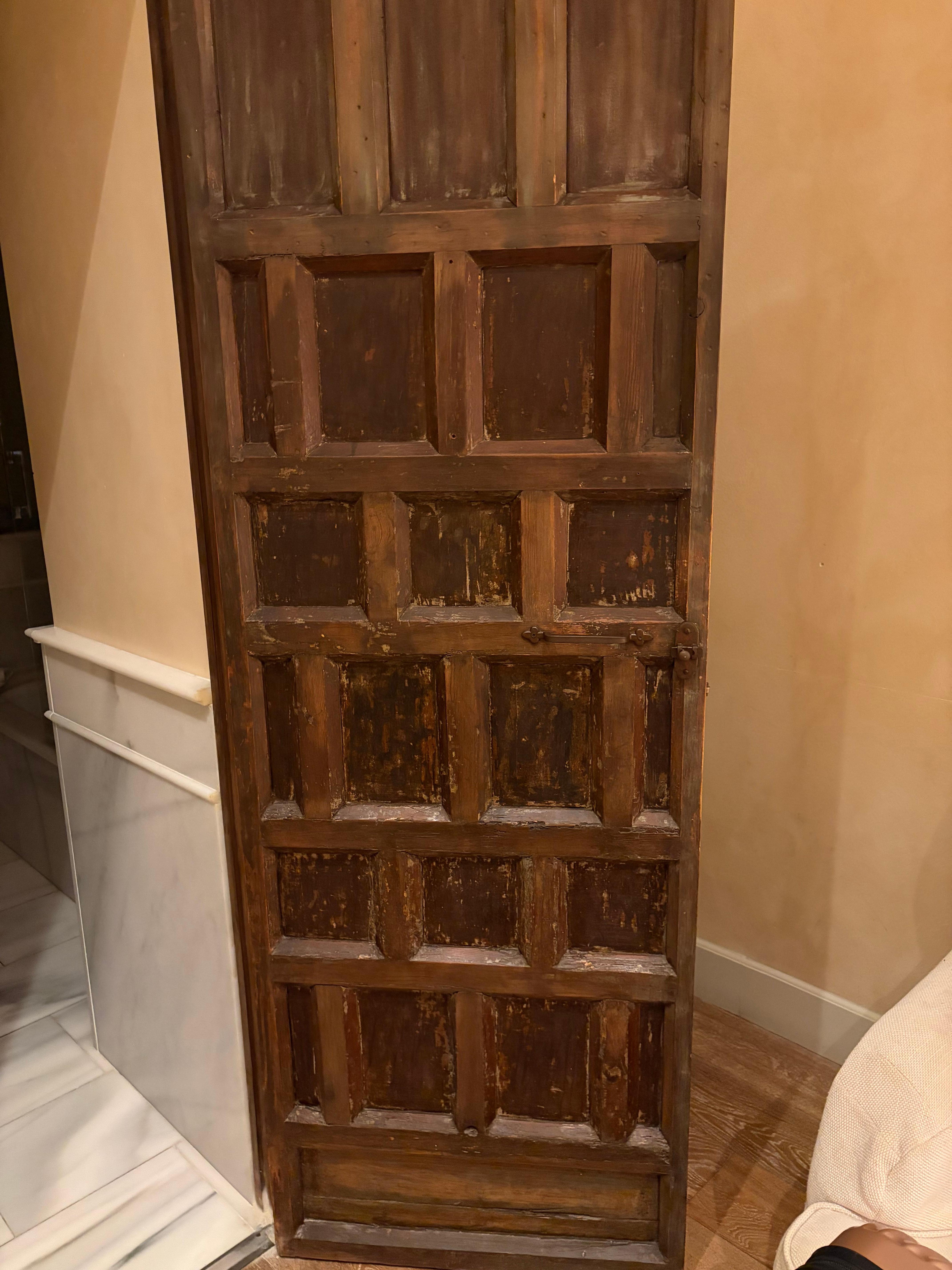 Beautiful door to bathroom 