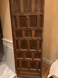 Beautiful door to bathroom