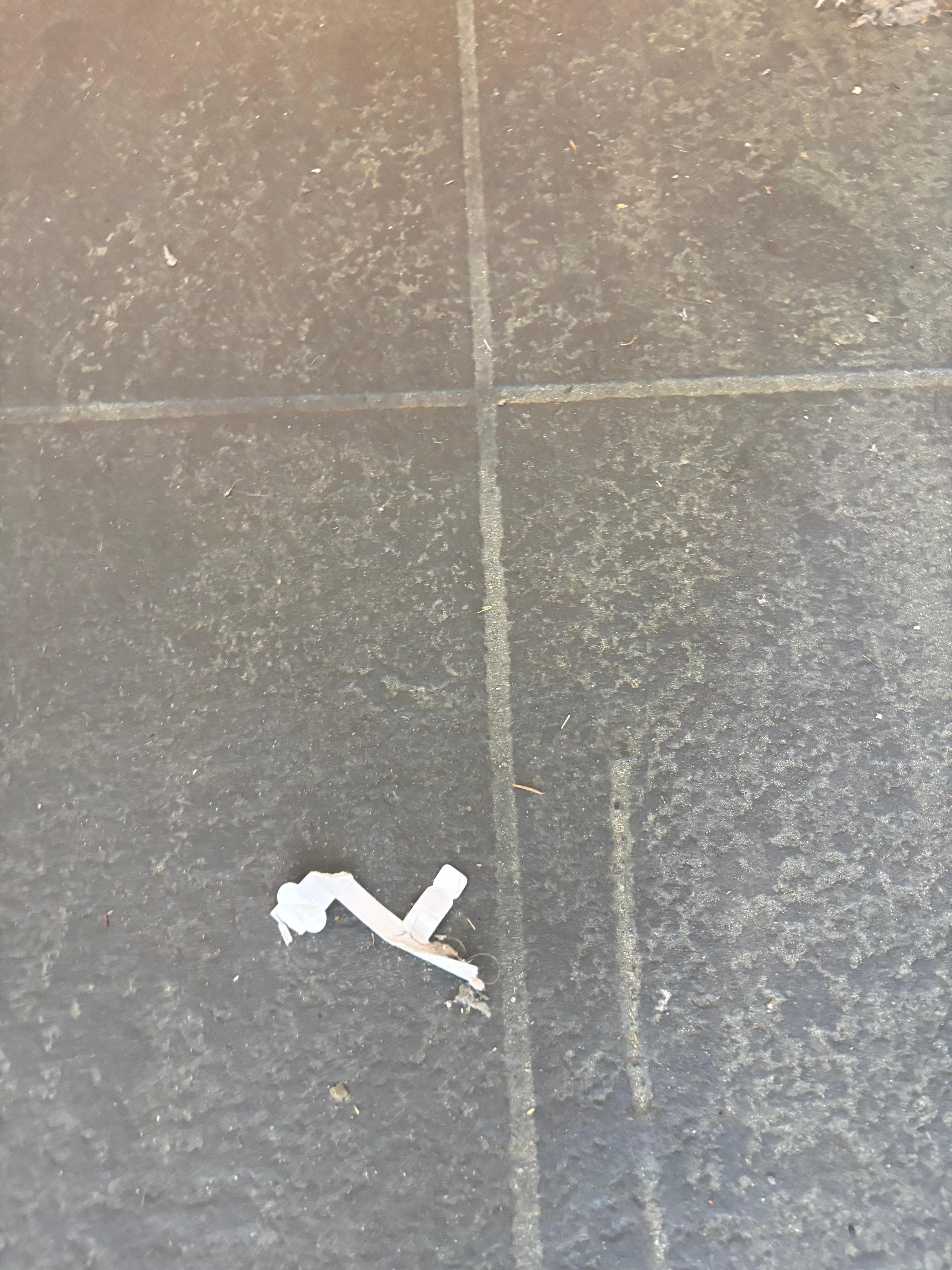 Trash and dust on the floor when when we arrived and same trash when we left. 