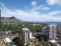 Clean view of Diamond Head