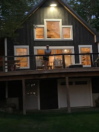 Heading down to campfire