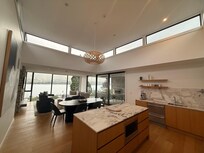 Open plan kitchen and loungeroom