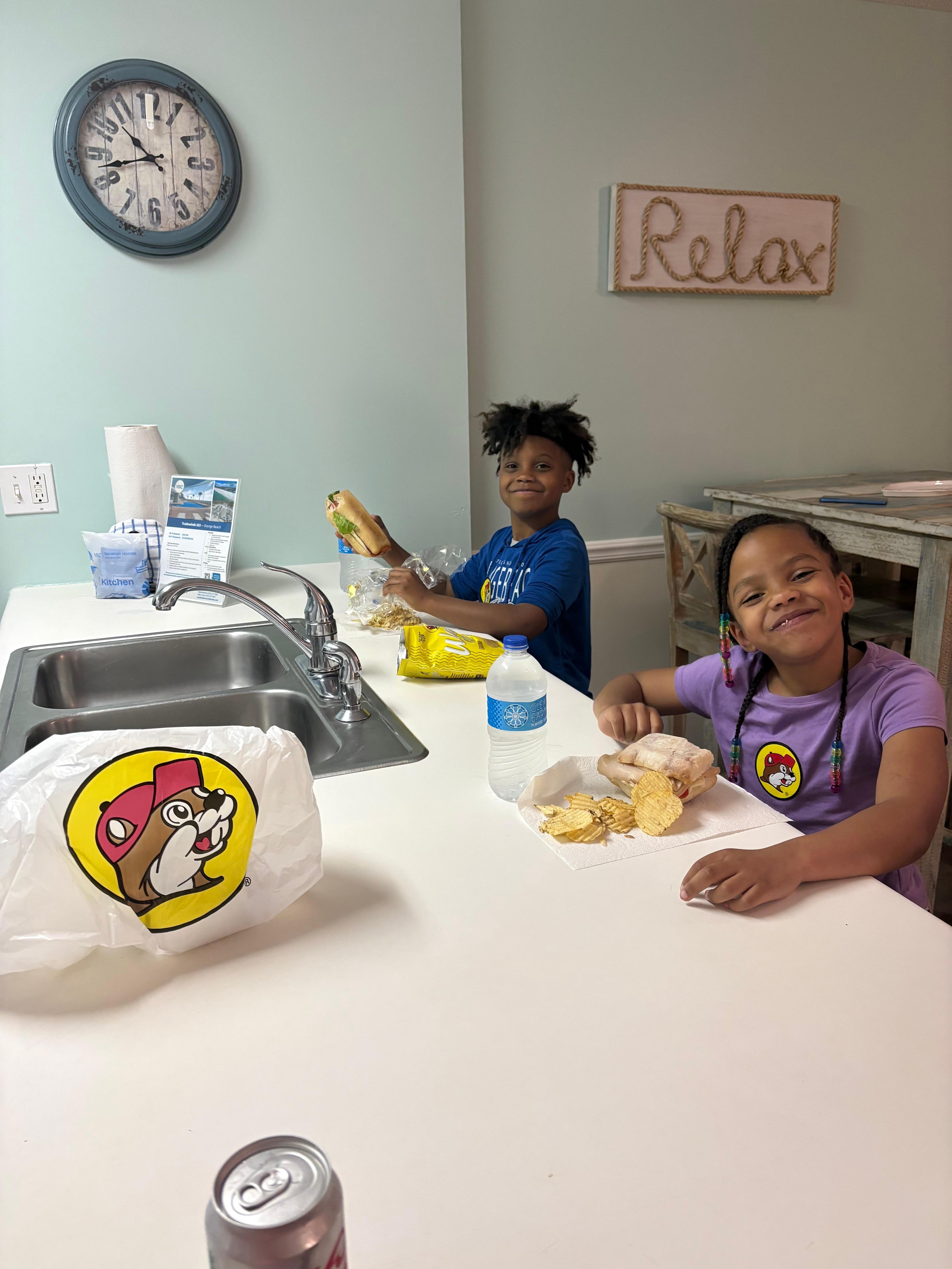 Clock could of been set to correct time 🙃