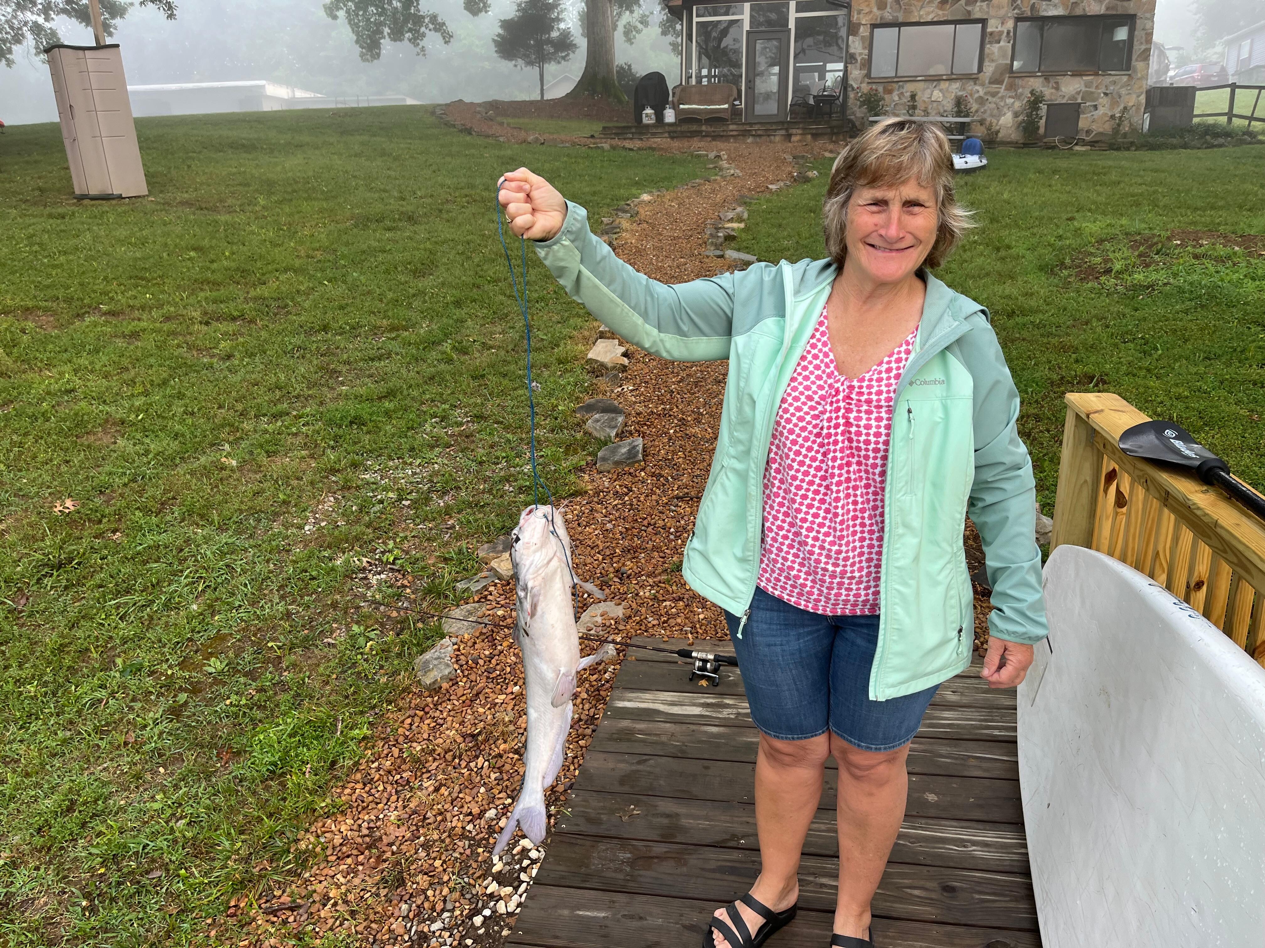 Caught many catfish