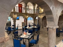 One of the dining areas