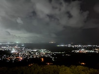 7階部屋からの夜景