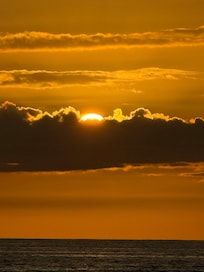 We enjoyed a glorious sunset on the beach in front of our condo.