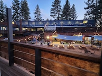 Pub and picnic area across from room