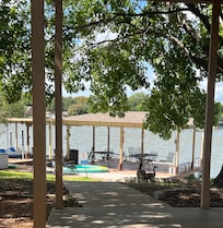 Backyard view.