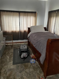 Laundry has Full size machines for convenience, plus another bed