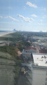 The view to Atlantic City from the penthouse.