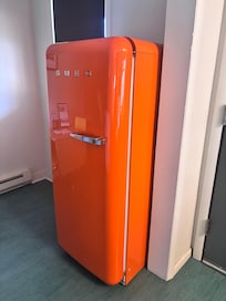 We had a kitchenette and the refrigerator is adorable!