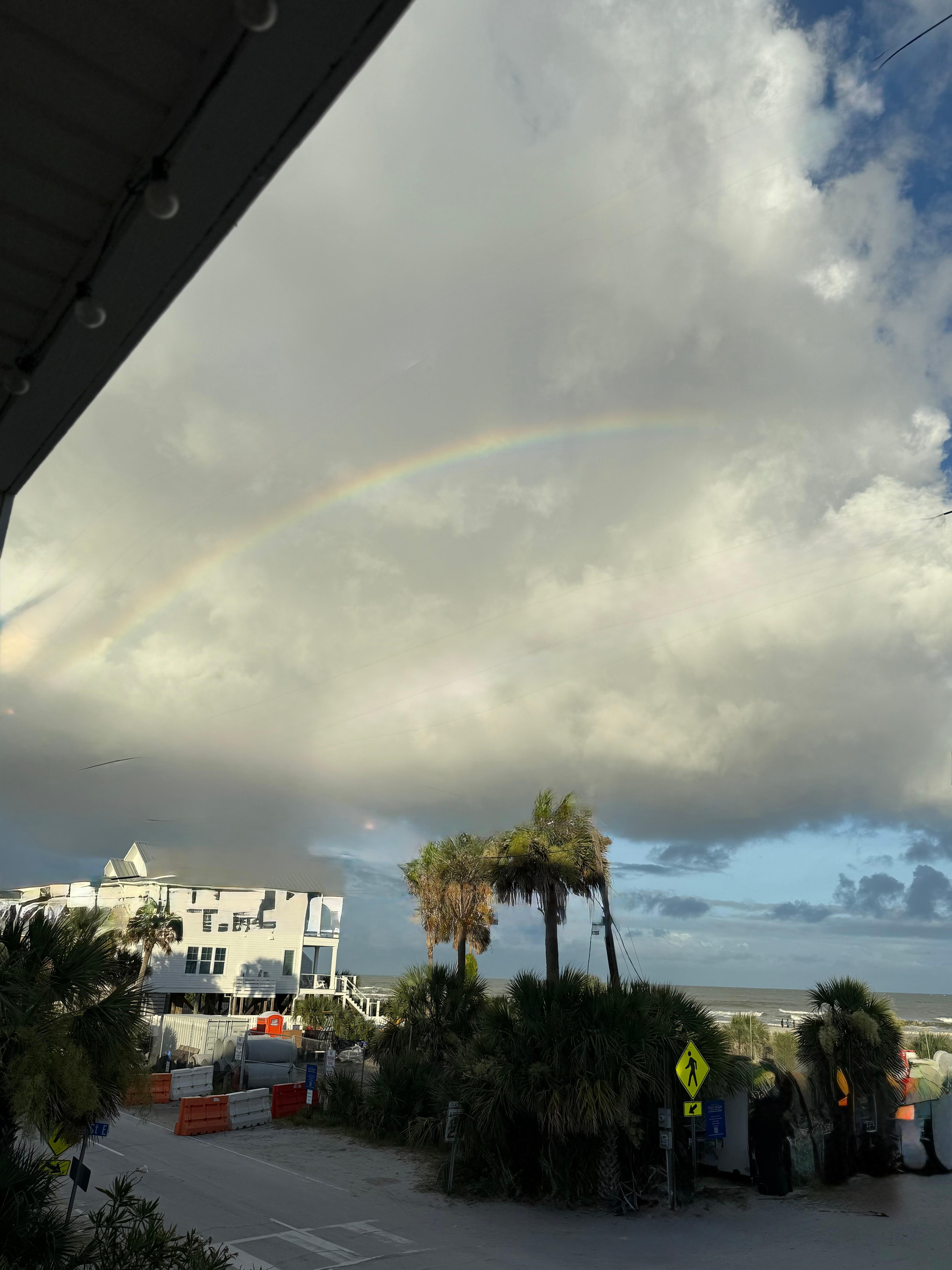 View from the porch.