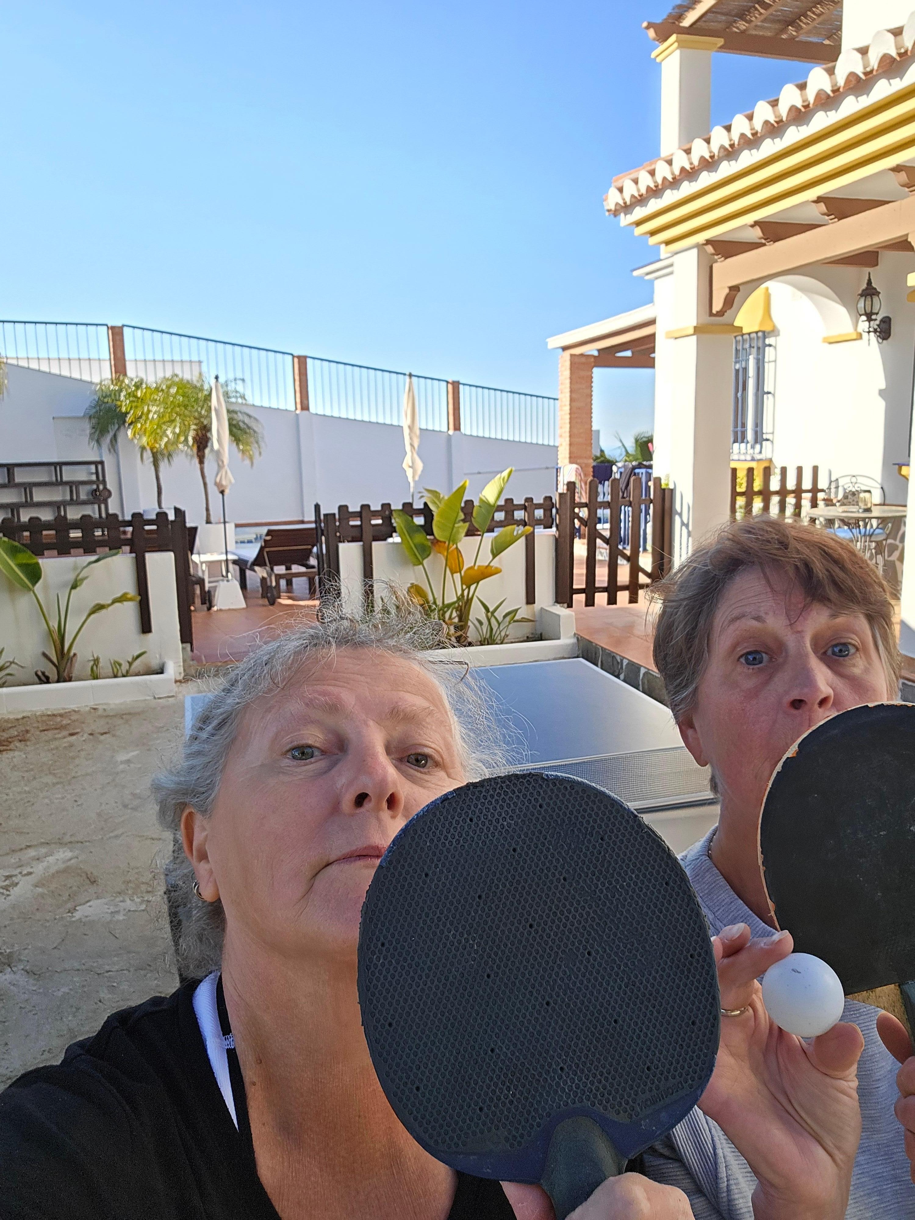 Table tennis athletes
