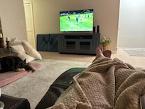 Love this living room! Super comfy.