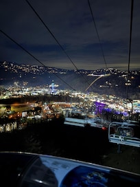 Night view from Anakeesta