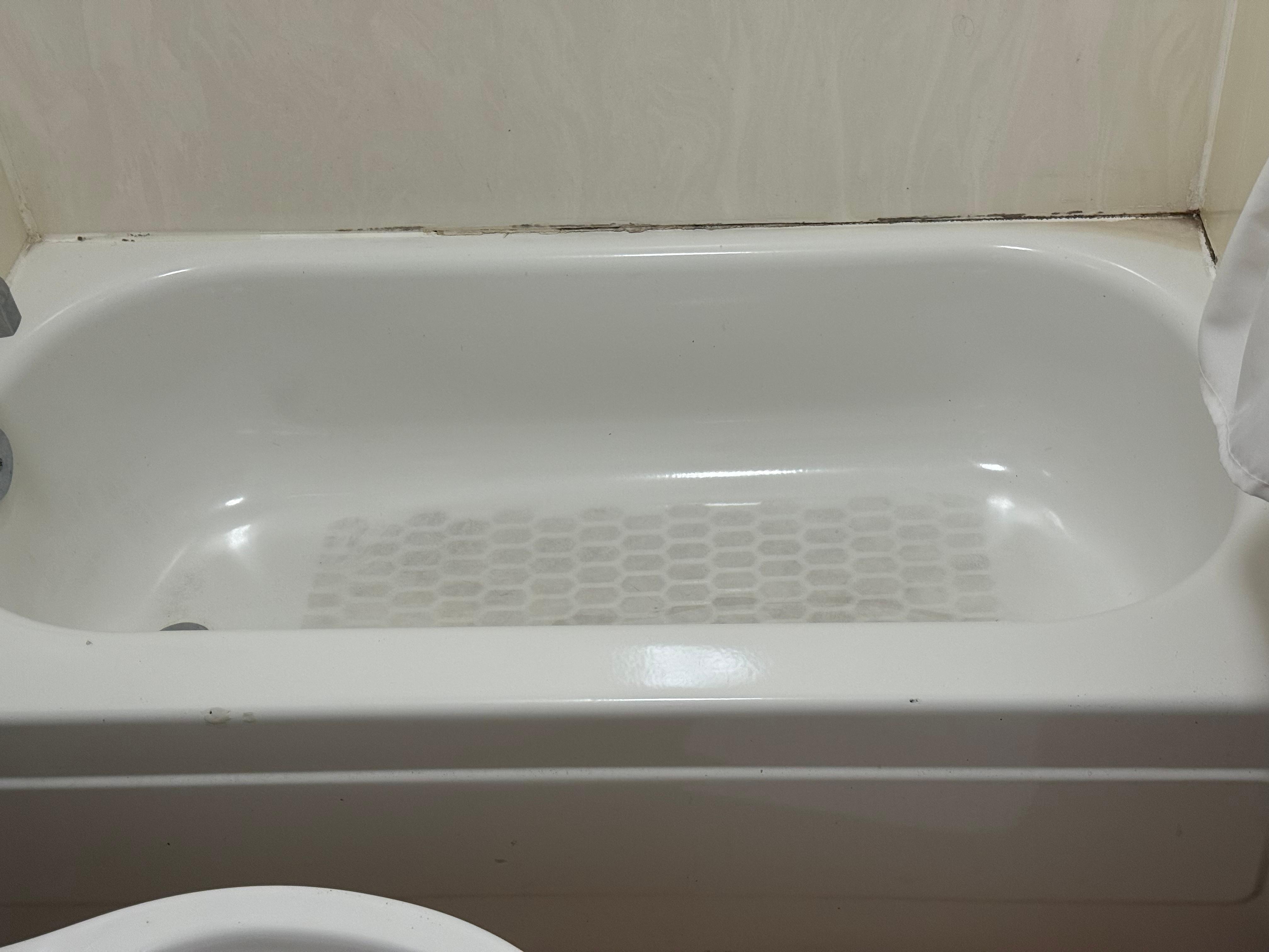 In need of touchup paint around tub