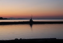Sunset on the beach