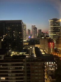 23rd floor morning view
