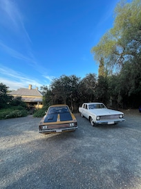 Family cars at Wonga.