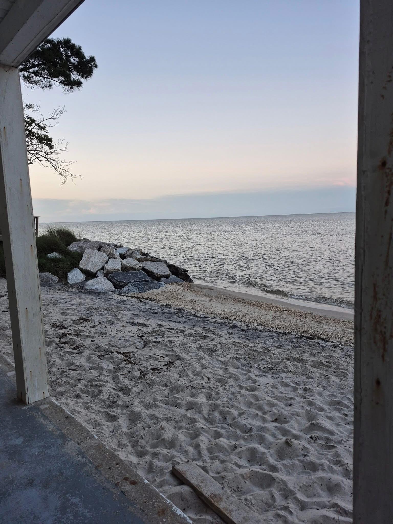 View from the porch,