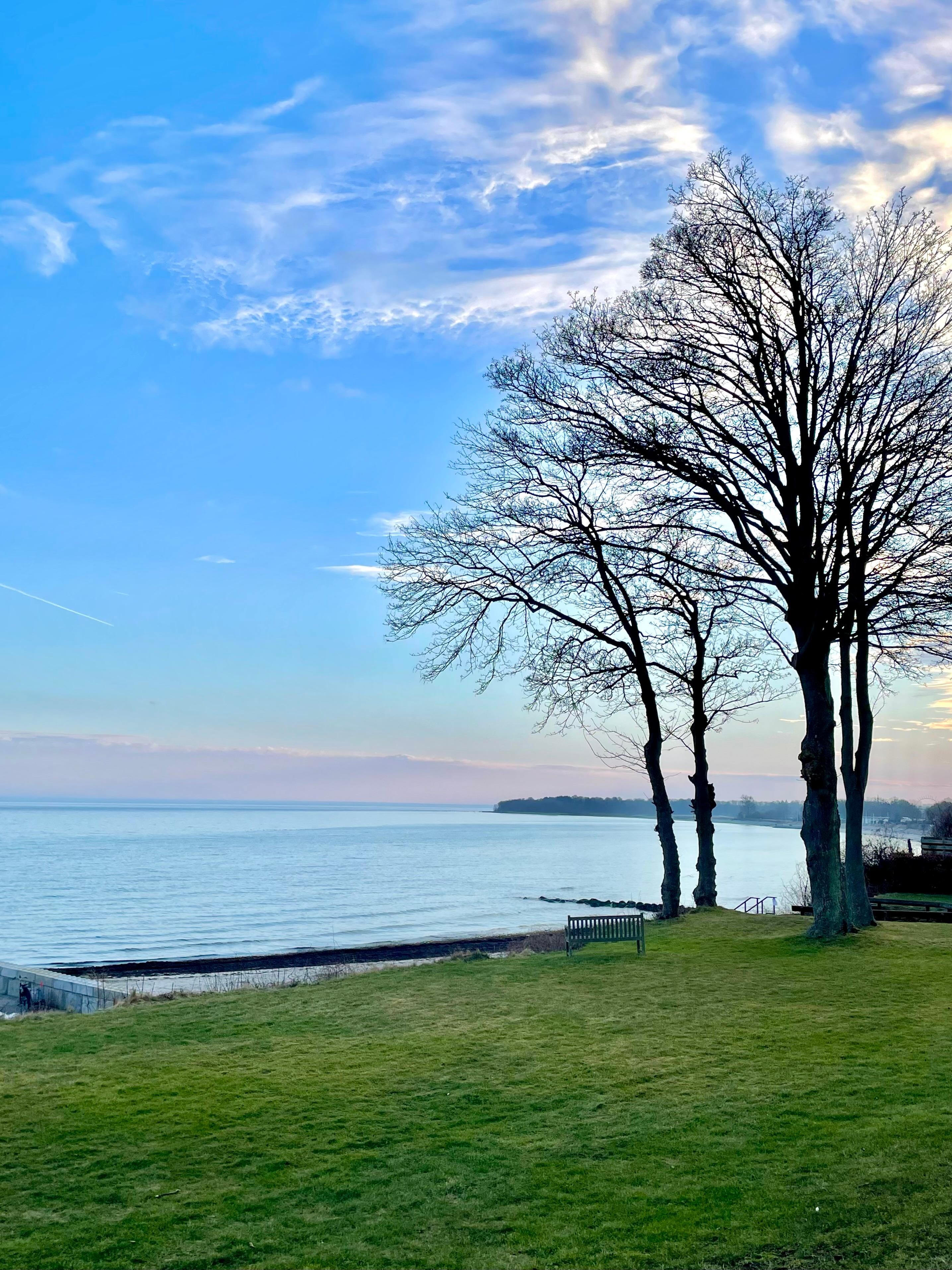 Udsigt fra vores værelse.