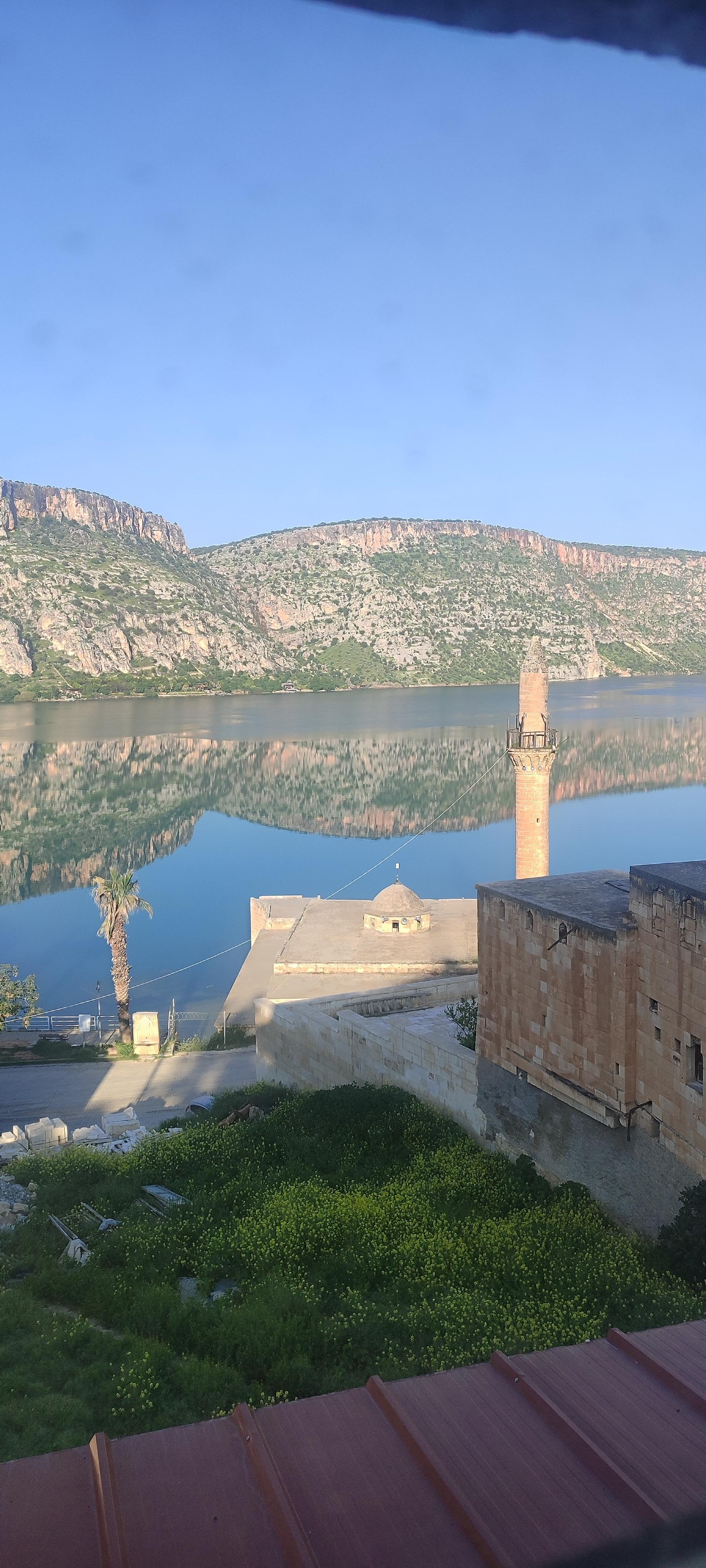 Odanın penceresinden harika bir görüntü
